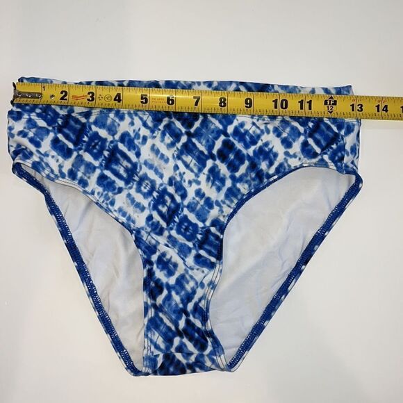 NWOT Splendid Hidden Shore High Rise Bikini Bottom Medium - Picture 5 of 10
